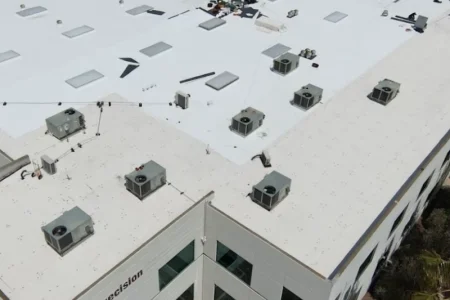 ascent-roofing-san-diego-team-working-on-commercial-roof