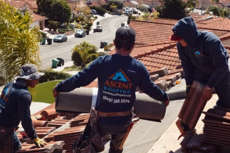 ascent-roofing-san-diego-team-working-on-residential-tile-roof
